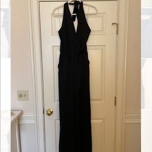 Fabrik black halter jumpsuit